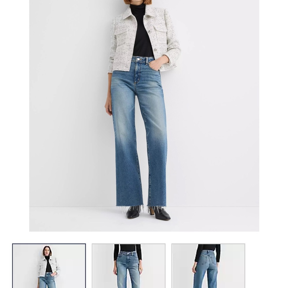 LOFT Light Blue Flare Jeans